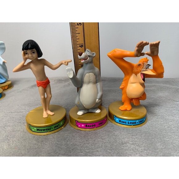 Disney 100 Years Mowgli Baloo King Louie 1967 Figurines Collectible McDonalds 20 - Picture 7 of 9